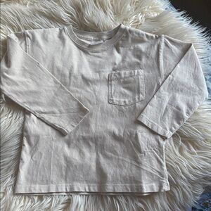 Zara kids basic pocket long sleeve